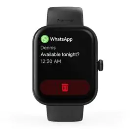 HAMA 5000 pametni sat, LCD 1.65", Crni Vodootporni