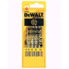 DeWalt DT6956 set burgija za beton, 5 komada, 4–10 mm