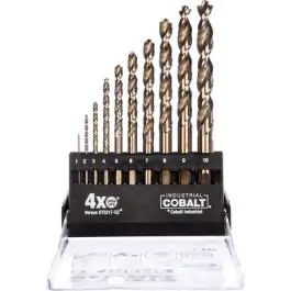 DeWalt DT5935 burgije HSS-G, 1–10 mm, 10 komada