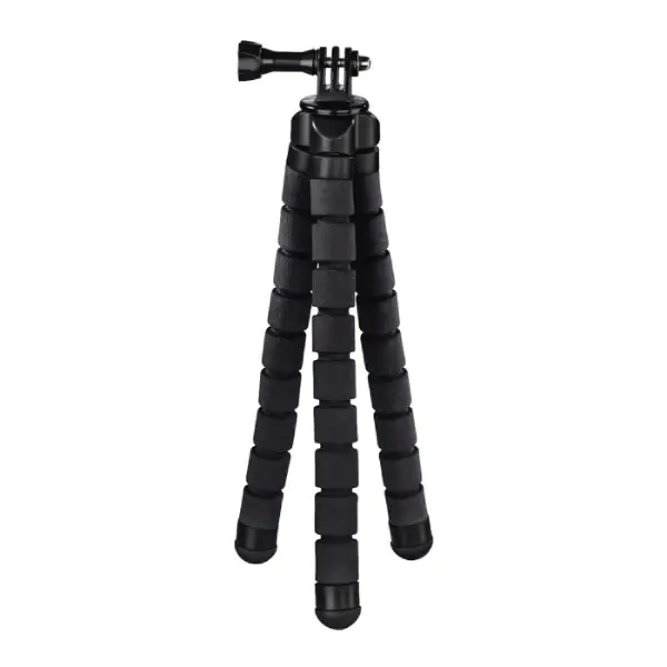 Stativ FLEX za smartfon i GoPro, 26 cm, crni