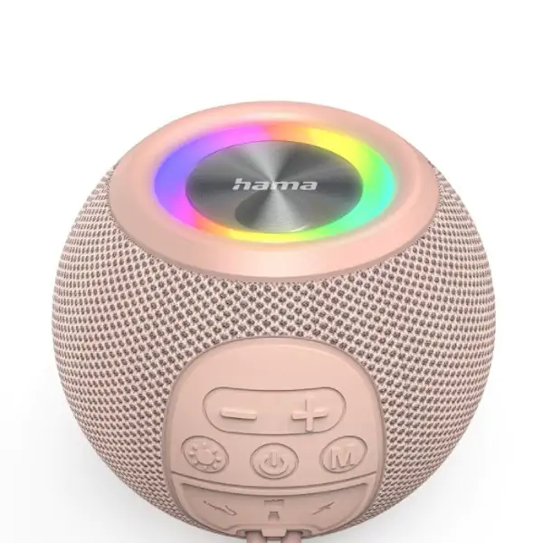 HAMA Bluetooth zvučnik lopta "Ball shape", pink