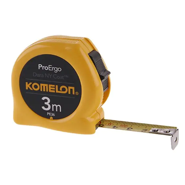 Komelon čelična merna traka 3 m x 16 mm KMC3074N