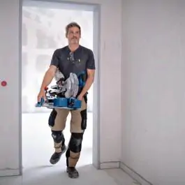 Akumulatorska potezna stacionarna testera, ger Bosch GCM 18V-216 D solo bez baterija i punjača, 0601B51000