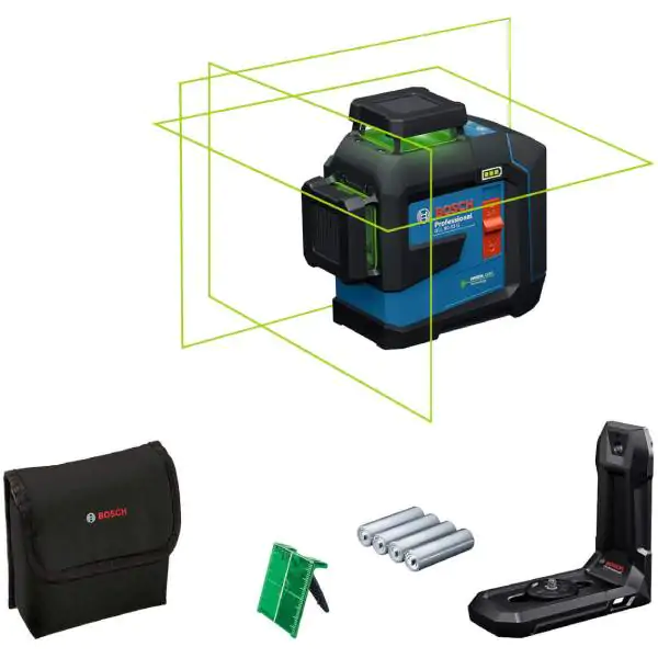 Bosch GLL 80-33 G linijski laser 3x360° 80m domet (0601065500) - proizvod na akciji