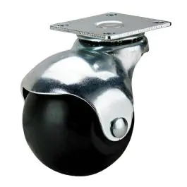 Rezervni točkić loptasti (gumeni) na pločici 50mm