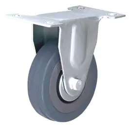 Rezervni Točak gumeni sivi fiksni 50mm