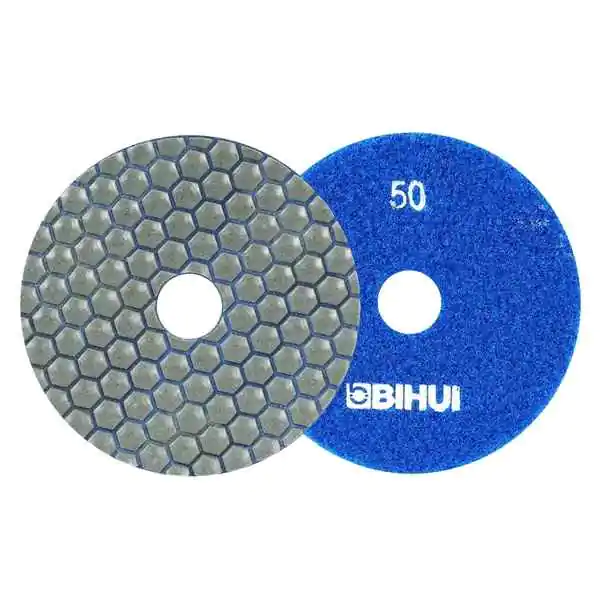 Dijamantski brusni disk za poliranje 100mm Gr 50 (čičak) – BIHUI DPP