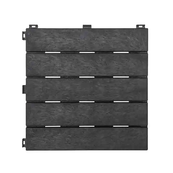 Deking pločica 30x30 cm NATURAL STONE (siva) – MULTY HOME