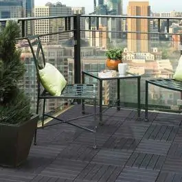 Deking pločica 30x30 cm NATURAL STONE (siva) – MULTY HOME