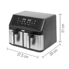 Dupla friteza na vruć vazduh 2x4.5l 2000W Home