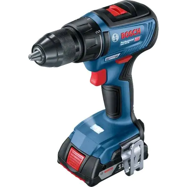 Akumulatorska bušilica, odvrtač Bosch GSR 18V-50, 2x5,0Ah + L-Boxx kofer, 06019H5001 - proizvod na akciji