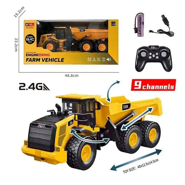 Kamion damper na daljinsko upravljanje 40cm