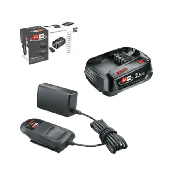 Bosch starter set 1 x akumulator PBA 18V 2,5 Ah + punjač AL 18V-20, 1600A02625 - proizvod na akciji