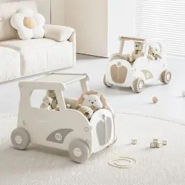 Dečija automobil guralica 3u1 boja kafe