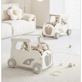 Dečija automobil guralica 3u1 boja kafe