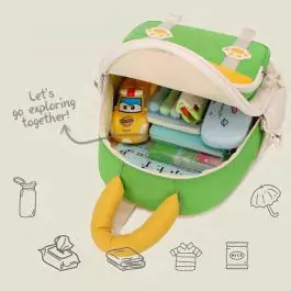 Dečiji ranac Ruipai – “Paw ” dizajn sa šapicama zeleni