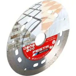 Rezna ploča dijamantska profi kontinualna 125 x 1.2 mm FESTA