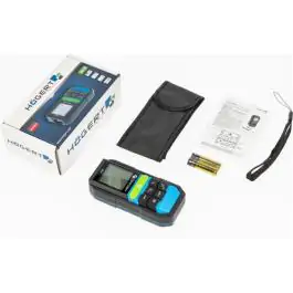 Hogert HT4M322 laser metar – 40 m, ±3 mm tačnost, merenje rastojanja, površine i zapremine