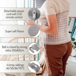 ADLER AD7437 električni termofor za lumbalni pojas 5H 30X22X6,5 cm