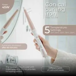 ADLER AD2119 stajler za kosu konusni 13-25mm