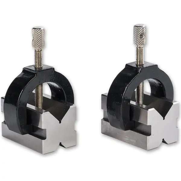 Proxxon precizni V-blokovi (par) od kaljenog čelika – 50 × 30 × 30 mm - proizvod na akciji