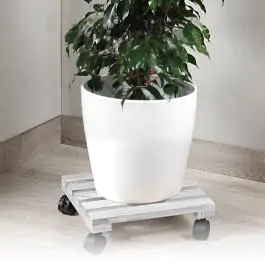 KESPER KSP69105 prenosni stalak za saksije sive boje