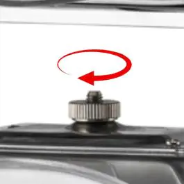 HAEGER KS-10S.014A mehanička kuhinjska vaga sa posudom10 kg inox