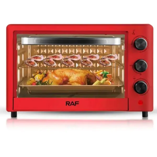 Raf R.5306R mini pećnica crvena 18l