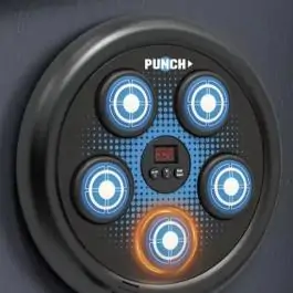 Igračka Boks tabla 4 muzička interaktivna – LED ritam tabla za boks