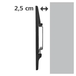 HAMA LCD nosač fiksni L, 19-46" crni, 200x200