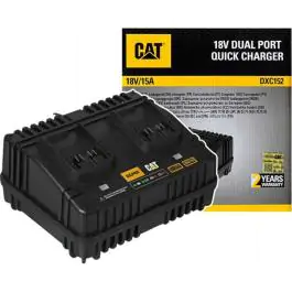 CAT DXC152 dual 18V brzi punjač za akumulatorske baterije