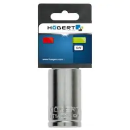 Nasadni ključ 1/4″, šesterokutni metrički, 13 mm, CrV50BV30, DIN 3124, AS-drive  HT1A013 Hogert