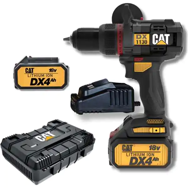 CAT aku-vibraciona bušilica zavrtač DX1130.1 18V