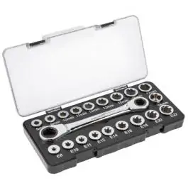 Okasti ključ sa klik-mehanizmom i nasadcima,   HT1R492 Hogert