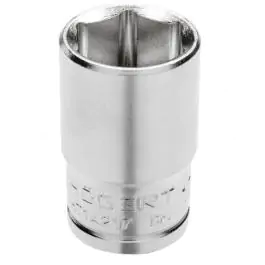 Nasadna čaura 1/2″, metrički šestougaoni profil, CrV čelik, 30 mm, DIN 3124  Nasadna čaura 1/2″, metrički šestougaoni profil, CrV čelik, 30 mm, DIN 3124 Hogert HT1A230