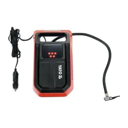 YATO mobilni kompresor za pumpanje guma – 12V, LCD, LED