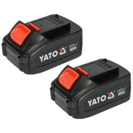 YATO akumulatorska ugaona brusilica 125 mm 18 V 2 bat x 3Ah YT82828