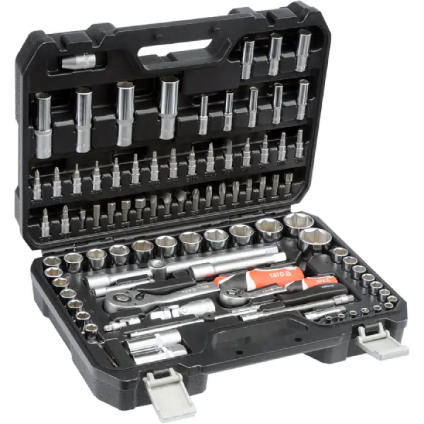 YATO garnitura nasadnih ključeva  1/4"-1/2" /94 dela u koferu YT12681