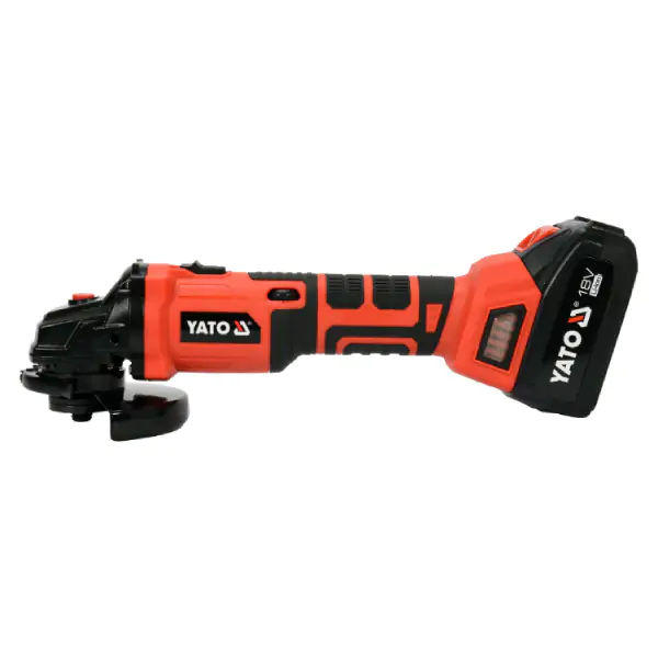 YATO akumulatorska ugaona brusilica 125 mm 18 V 1bat x 3 Ah YT82829