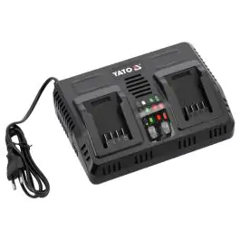YATO dvostruki punjač baterija 18V PAMET.2.4-4.5A YT-828501