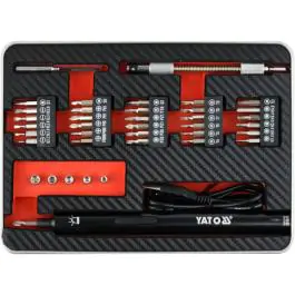 YATO precizna štapna šrafilica 3,6 VOLTI-39 delova YT27930