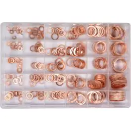 YATO bakarni podmetač mix veličina 220 kom YT06872