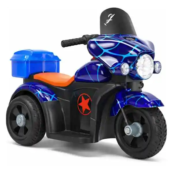 Dečiji Motor na akumulator Harli mini 6v plavi