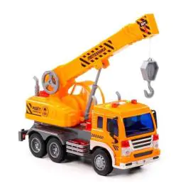 Igračka inercijalni kamion sa kranom 305x102x148 mm