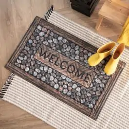 Otirač "print kamenčići" (WELCOME)- MULTY HOME EU5000158