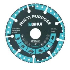 Dijamantska multifunkcionalna rezna ploča 125mm BIHUI DSBS125