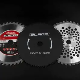 Kružna testera za trimer 255x25,4x1,6 mm 80Z - BLADE BTT