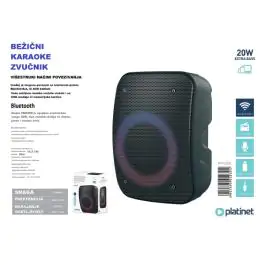 Zvučnik Platinet PMG255 20W BT5.0
