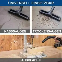 Scheppach mokro/suvi usisivač VC30 Premium – 1200 W, 30 L, HEPA