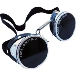 Aluminijumske varilačke naočare – zaštitne, DIN 1.96